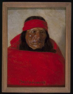 Christian-Naiche, c.1899 (kumaş üzerine yağlı boya)