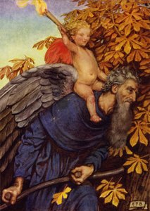 Aşk Zamanın Deliliği Değil (renkli taş) by Eleanor Fortescue Brickdale