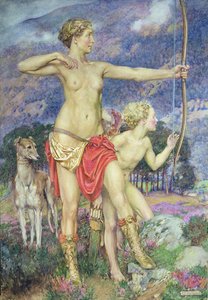 Ok (kağıt üzerine sulu boya) by Eleanor Fortescue Brickdale