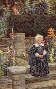 Yine de bu, iffetli yasalarından bir gün korkacak olan ahlaksız aşk, Ve onun emri altında… (renkli taş) by Eleanor Fortescue-Brickdale