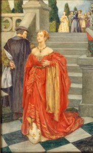 Ama kalp bir darbe aldığında, acı bu kadar çabuk geçer mi, by Eleanor Fortescue Brickdale