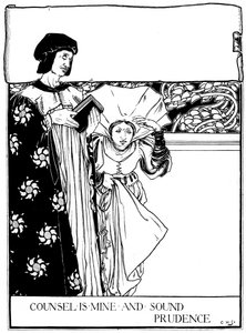 Avukat Benim ve Sağlam Prudence, 1898. by Eleanor Fortescue Brickdale