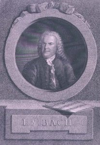 Ekle 38072 f.5 Johann Sebastian Bach (1685-1750), Alman besteci, S.G. Kutner tarafından oyulmuş by Elias Gottleib (after) Haussmann