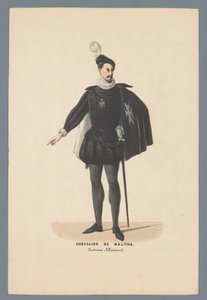 Chevalier De Malthe, Alman Kostümü (nesne üzerindeki başlık)