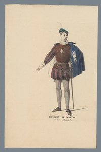 Malthe Şövalyesi, Alman Kostümü