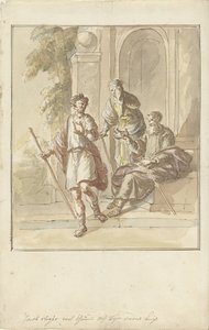 Jacob ebeveyn evinden kaçar by Elias van Nijmegen