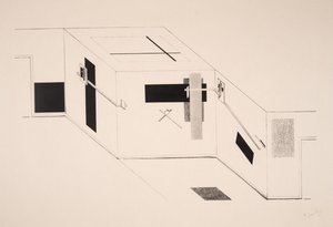 başlıksız by Eliezer Markowich Lissitzky
