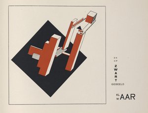İki Kare Hakkında, 1922. by Eliezer Markowich Lissitzky