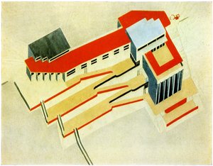 Yat Kulübü by Eliezer Markowich Lissitzky