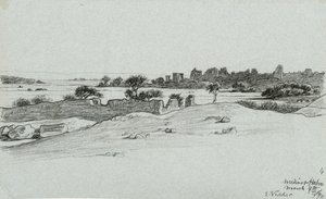 Nil Yolculuğunun 30 Çiziminden: Medine ve Haboo by Elihu Vedder