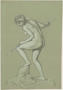 Kız Mızraklı Yunus by Elihu Vedder
