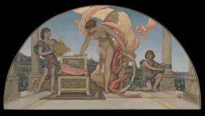 Şans Tanrıçası Bizimle Kal by Elihu Vedder
