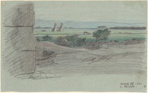 Nil Yolculuğu, No. 15, 1890. by Elihu Vedder