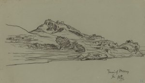 Nil Yolculuğu, Batlamyuslu Tmui, 1890. by Elihu Vedder