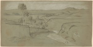 Roma Manzarası by Elihu Vedder