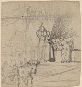 oğlu ve eşek by Elihu Vedder