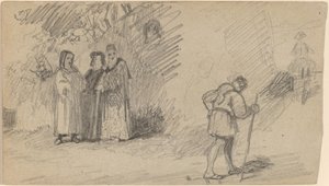 oğlu ve eşek by Elihu Vedder