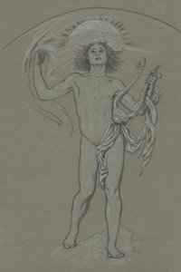 Apollo için Çalışmak by Elihu Vedder