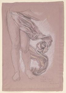 "Şans" için çalışma by Elihu Vedder