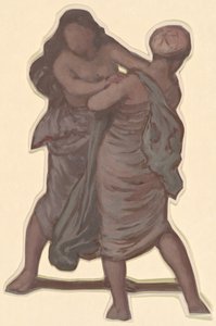 "Yunan Kızları Yıkanıyor" Çalışması by Elihu Vedder