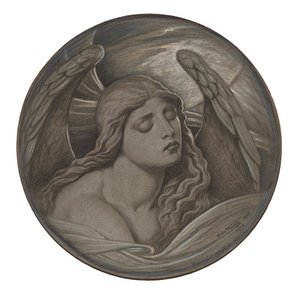 "Kölelikteki Ruh" Çalışması by Elihu Vedder