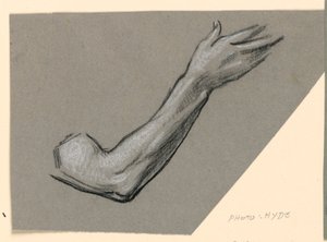 kol çalışması by Elihu Vedder