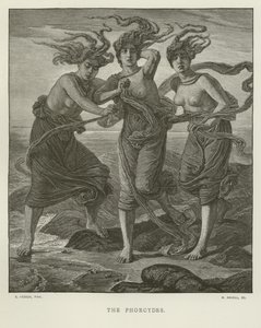 Phorcydes (gravür) by Elihu Vedder