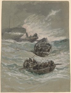 gemi enkazı by Elihu Vedder