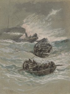 Batık, c. 1880. by Elihu Vedder