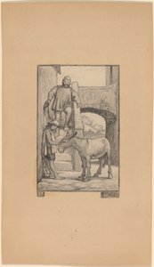 Oğul ve Eşek by Elihu Vedder