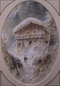 Grindelwald yakınlarındaki dağ evi