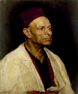 Fes Giyen Bir Adamın Portresi, 1908 [LDUCS-5085]