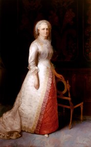 Martha Dandridge Custis Washington (Bayan George Washington) by Eliphalet Frazer Andrews