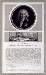 Calonne, Mali İşler Genel Müdürü, 1787