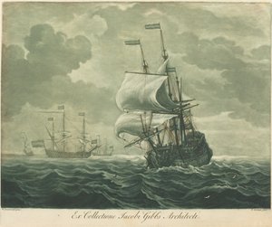 Jacob Gibbs Koleksiyonundan Nakliye Sahnesi, 1720