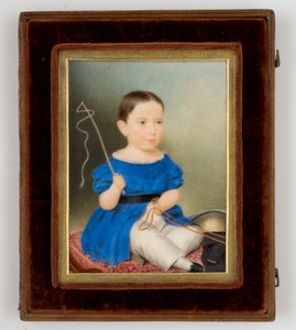 Stephen Salisbury III (1835-1905) 1838 (fildişi üzerine wc) by Eliza Goodridge