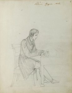 piyano başında Fryderyk Chopin by Eliza Radziwiłłówna