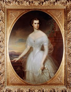 Elisabeth (Sissi), 1854 yılında Avusturya İmparatoru (resim) by Eliza Turck