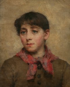 Bir Newlyn Hizmetçisi by Elizabeth Adela Stanhope Forbes
