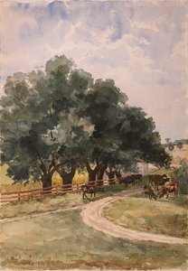 Richmond, 1884. by Elizabeth Boott Duveneck