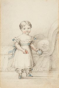 Çocukken Kraliçe Victoria by Elizabeth Keith née Lindsay Heathcote
