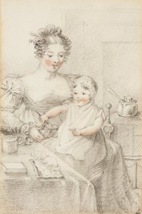 Çocukken Kraliçe Victoria by Elizabeth Keith née Lindsay Heathcote