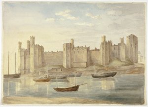 Caernarvon Kalesi by Elizabeth Murray