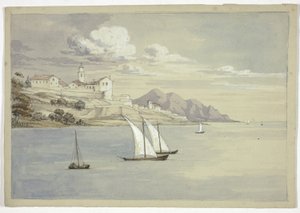 Denizden Portofino, Cenova by Elizabeth Murray