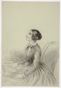 Genç Kadın Okurken İlham Verdi by Elizabeth Murray