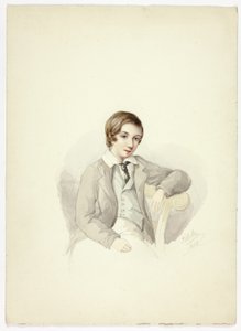 Sandalyeye Yaslanmış Gençlik by Elizabeth Murray