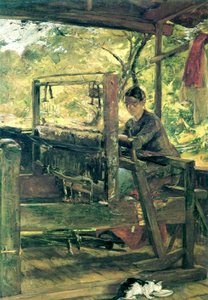The Weaver, Tennessee, c.1885 (tuval üzerine yağlı boya)