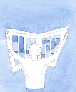 Katolik editörlerin, sayfalarında yalan, sapkınlık veya çarpıtma değil, gerçeğin baskın olduğunu görmek için büyük bir sorumluluğu vardır, 2003 (kağıt üzerinde w/c) by Elizabeth Wang