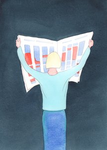 Katolik editörlerin, sayfalarında yalan, sapkınlık veya çarpıtma değil, gerçeğin baskın olduğunu görmek için büyük bir sorumluluğu vardır, 2003 (kağıt üzerinde w/c) by Elizabeth Wang