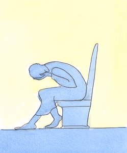 Mesih asla yalnız acı çekmediğimizi bilmemizi istiyor, 2004 (kağıt üzerinde w/c) by Elizabeth Wang